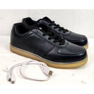 Fashion Black Size EU 43 Light-up Shoes